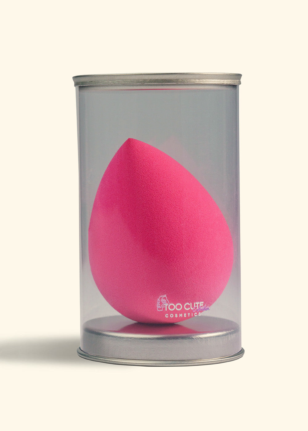 Pink Cosmetic Sponge Puff